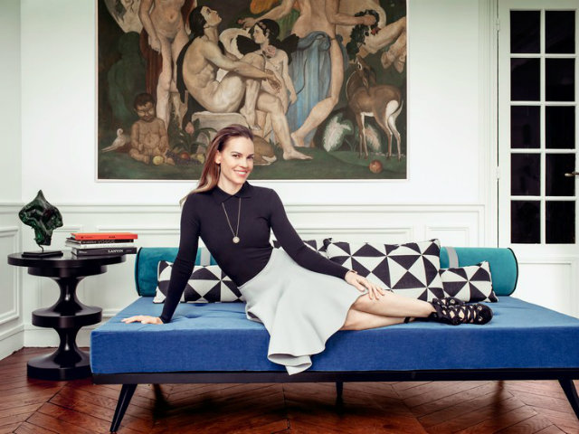 Inside Hilary Swank's New Paris Apartment (2)