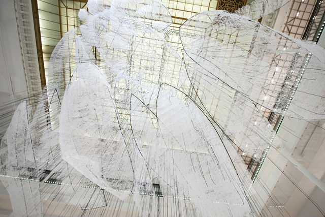Suspended Boats Inside Le Bon Marché Department Store in Paris (4)