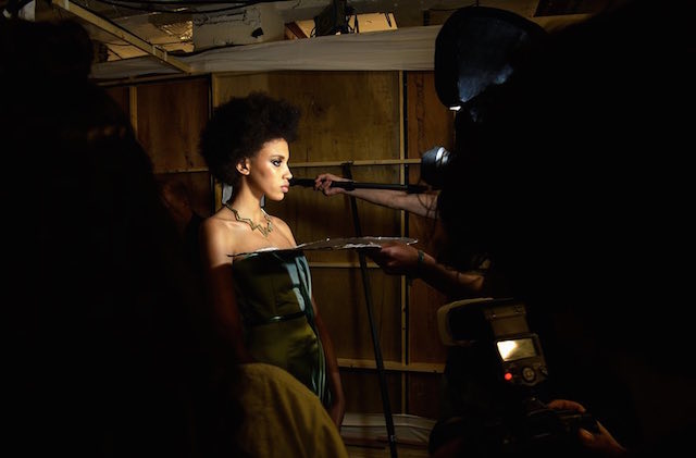Faces From The Backstage Of London Fashion Week 2017