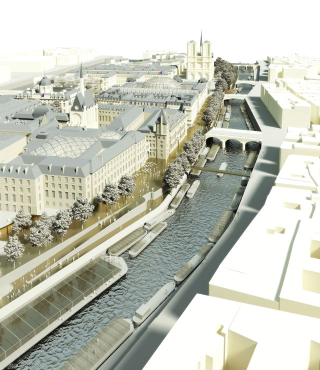 Dominique Perrault + Philippe Bélaval Aim to Revive Paris’ Île de la Cité (4)
