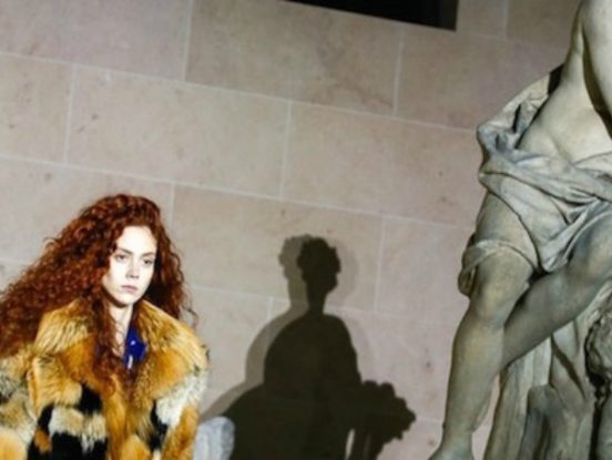 Paris Fashion Week 2017: Louvre stands for Louis Vuitton Fall Show