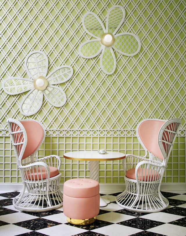 Inside the New Beverly Hills Café Designed by India Mahdavi