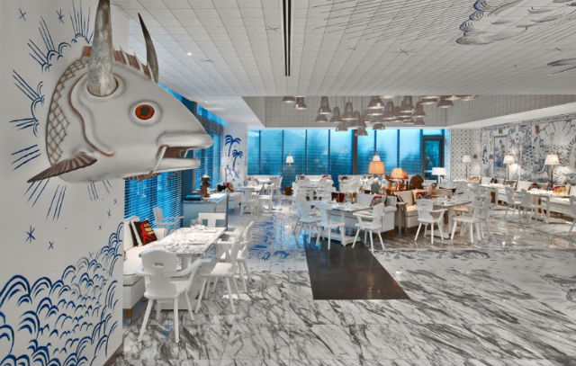 New Miami restaurant Decorated by French Designer Philippe Starck