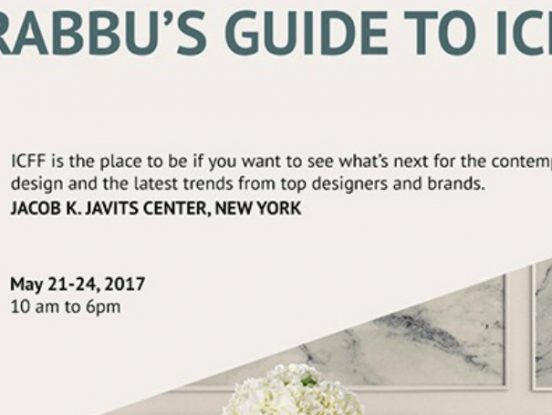 BRABBU's Ultimate Guide for ICFF & New York Design Week