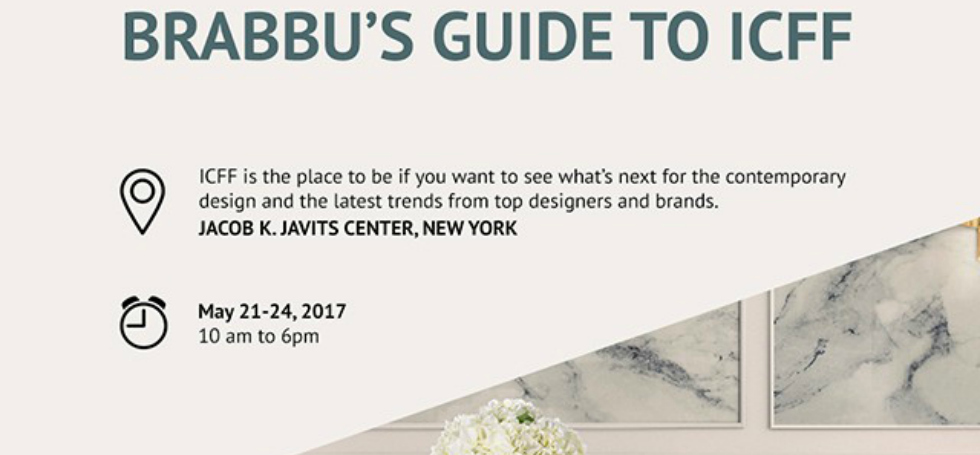 BRABBU's Ultimate Guide for ICFF & New York Design Week