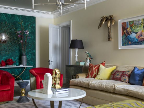 Colorful Residential Project Powered By Alexander Kozlov Interiors