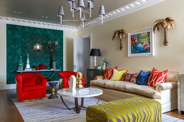 Colorful Residential Project Powered By Alexander Kozlov Interiors (2)