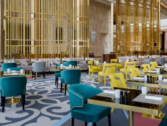 Best of Hotel Design Hilton Astana Hotel with BRABBU