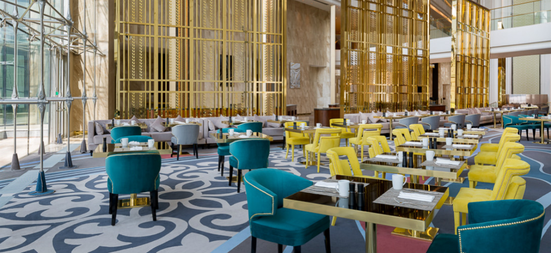 Best of Hotel Design Hilton Astana Hotel with BRABBU
