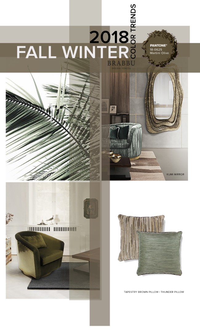 Fall Winter 2018_The Colours Unveiling New Home Decor Trends_Martini Olive