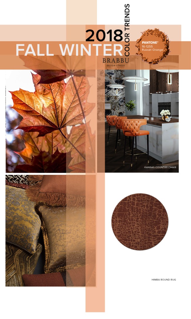 Fall Winter 2018_The Colours Unveiling New Home Decor Trends_Runset Orange