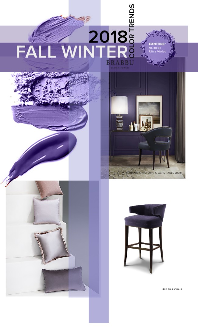 Fall Winter 2018_The Colours Unveiling New Home Decor Trends_Ultra Violet