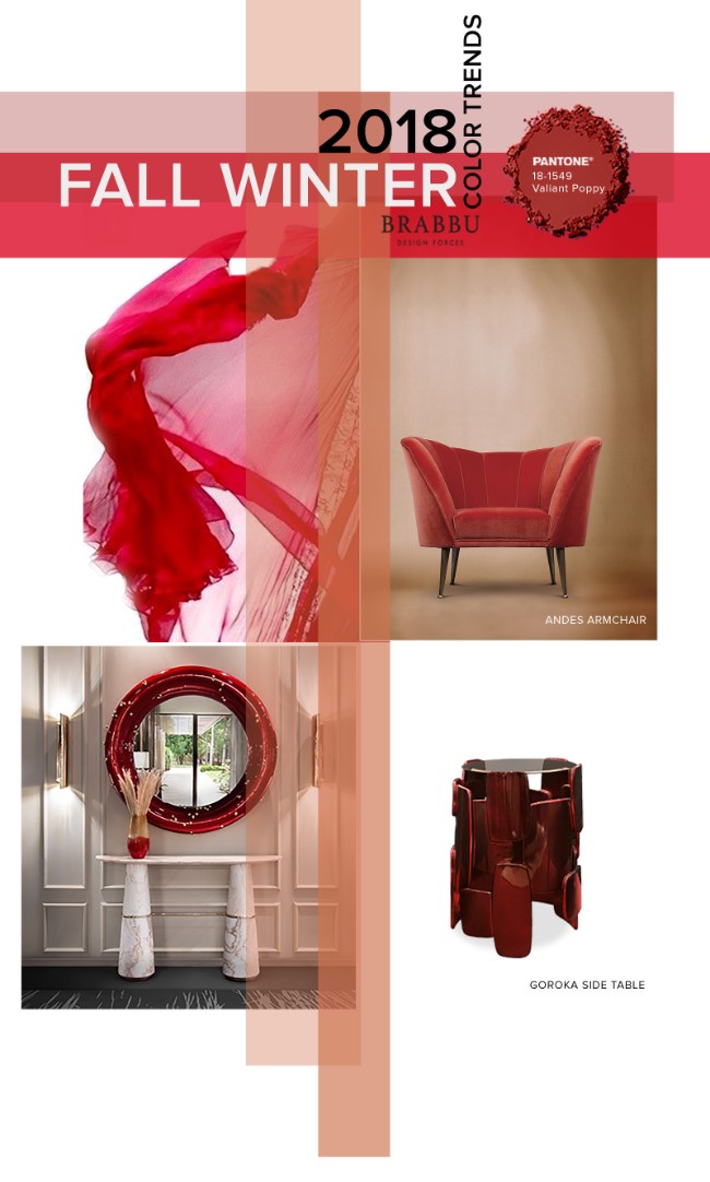 Fall Winter 2018_The Colours Unveiling New Home Decor Trends_Valiant Poppy