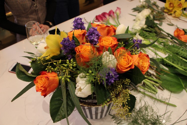 Covet NYC Workshop Luxury Flowers And Set Decoration