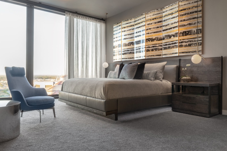 Contemporary penthouse in California by Benning Design Constructions