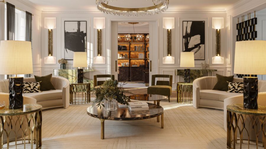 The Eternel Apartment with a Contemporary and Classic Design