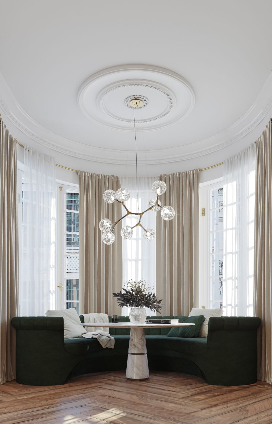 The Eternel Apartment with a Contemporary and Classic Design