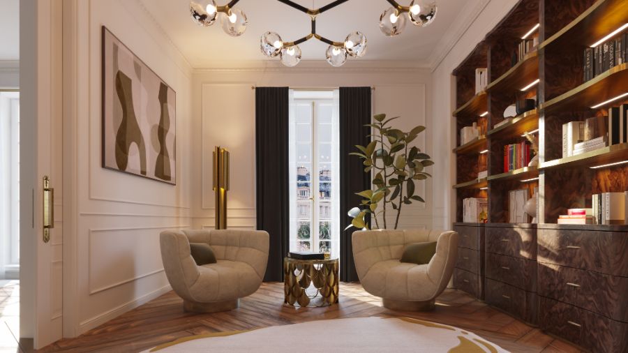 The Eternel Apartment with a Contemporary and Classic Design