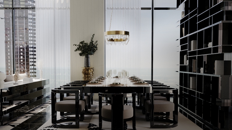Dining Rooms : Exquisite Cozy Gatherings