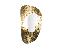 ARUNA Wall Light Contemporary Lighting Design by BRABBU fulfils your modern home decor through its hammered brass.