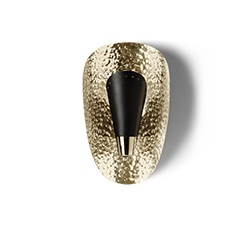 ARUNA Wall Light Contemporary Lighting Design by BRABBU fulfils your modern home decor through its hammered brass.