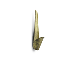 ECLIPSE is a Modern Wall Lamp. The structure of this wall lamp is like a folded sheet made of hammered brass