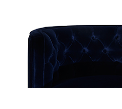 BOURBON Bar Chair Mid Century Design by BRABBU is a velvet bar stool with a mystical soul.