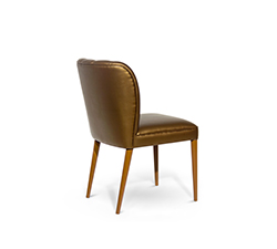Dalyan Dining Room Mid Century Modern Design Chair by BRABBU will refresh any modern dining room.