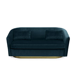 EARTH Velvet Sofa Modern Design by BRABBU brings the movement and the rhythm of the world to a modern home décor.