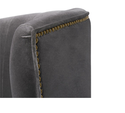 IBIS Armchair Mid Century Design by BRABBU is a velvet bar stool with a mystical soul.