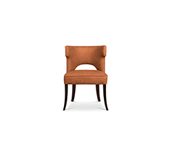 KANSAS Dining Chair Mid Century Design by BRABBU is a velvet bar stool with a mystical soul.