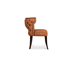 KANSAS Dining Chair Mid Century Design by BRABBU is a velvet bar stool with a mystical soul.