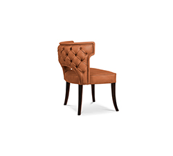 KANSAS Dining Chair Mid Century Design by BRABBU is a velvet bar stool with a mystical soul.