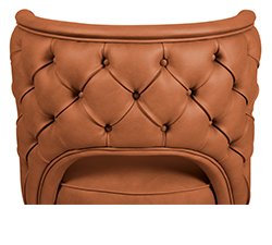 KANSAS Dining Chair Mid Century Design by BRABBU is a velvet bar stool with a mystical soul.