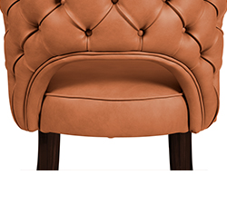 KANSAS Dining Chair Mid Century Design by BRABBU is a velvet bar stool with a mystical soul.