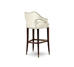 Nº20 Bar Chair Modern Design by BRABBU it’s an elegant bar stool with back ideal for a modern home decor.