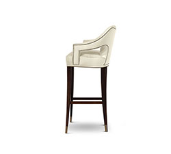 Nº20 Bar Chair Modern Design by BRABBU it’s an elegant bar stool with back ideal for a modern home decor.
