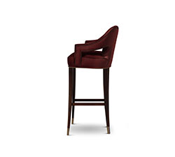 Nº20 Bar Chair Modern Design by BRABBU it’s an elegant bar stool with back ideal for a modern home decor.