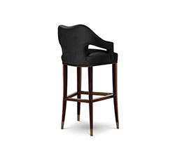 Nº20 Bar Chair Modern Design by BRABBU it’s an elegant bar stool with back ideal for a modern home decor.