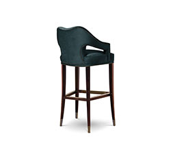 Nº20 Bar Chair Modern Design by BRABBU it’s an elegant bar stool with back ideal for a modern home decor.