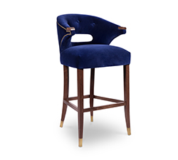 NANOOK Bar Chair Mid Century Design by BRABBU revives the strength of the Bears bringing it into the modern home decor.