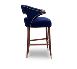 NANOOK Bar Chair Mid Century Design by BRABBU revives the strength of the Bears bringing it into the modern home decor.