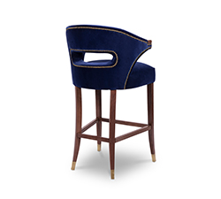 NANOOK Bar Chair Mid Century Design by BRABBU revives the strength of the Bears bringing it into the modern home decor.
