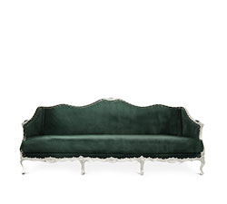 OTTAWA 3 Seater Sofa Modern Contemporary Furniture by BRABBU is a customizable classic leather sofa.