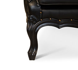 OTTAWA 3 Seater Sofa Modern Contemporary Furniture by BRABBU is a customizable classic leather sofa.