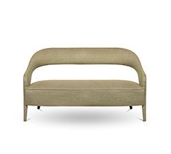 TELLUS 2 Seater Sofa Modern Design by BRABBU is a twill sofa ideal for a modern home decor.