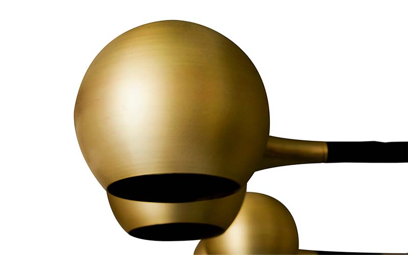 HORUS | Modern Brass Suspension Light by BRABBU