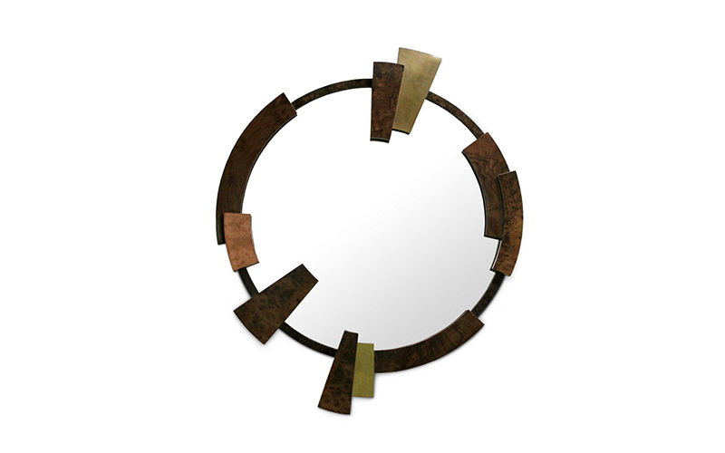 KAAMOS | Miroir Rond Moderne Design par BRABBU