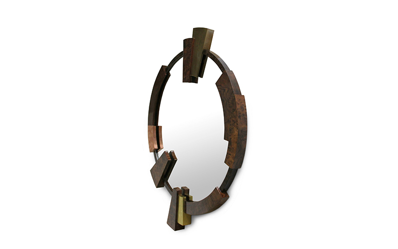 KAAMOS | Miroir Rond Moderne Design par BRABBU
