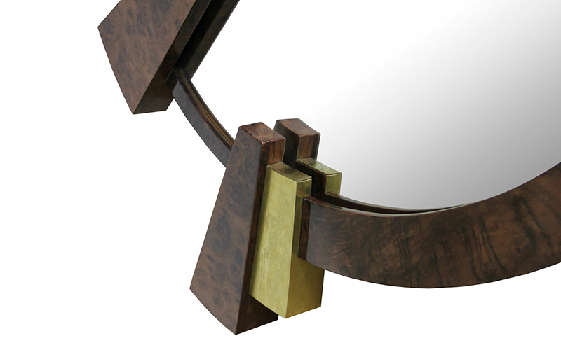 KAAMOS | Miroir Rond Moderne Design par BRABBU
